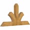 Ekena Millwork Richland Rough Sawn Timber Gable Bracket, Western Red Cedar, 60"W x 32"H x 4"D x 6"F, 13/12 Pitch GBW060X32X0406RIC00RWR - alternate 4